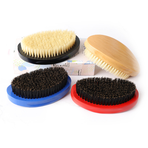 Brosse à vagues 360° en bois, <span class=keywords><strong>peigne</strong></span> et brosse à <span class=keywords><strong>barbe</strong></span> incurvés - Product Image 5