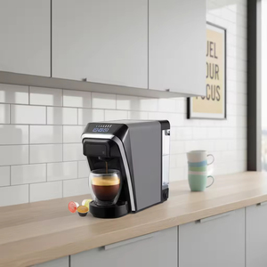 <span class=keywords><strong>Cafetera</strong></span> Eléctrica Portátil 3 en 1 <span class=keywords><strong>con</strong></span> Espumador de Leche Automático, <span class=keywords><strong>Compatible</strong></span> <span class=keywords><strong>con</strong></span> <span class=keywords><strong>Dolce</strong></span> <span class=keywords><strong>Gusto</strong></span>, para Café Molido y Latte - Product Image 4