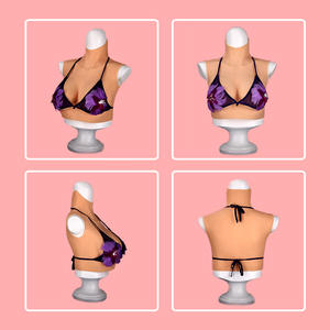 Eta Man Transgender Abcd E G Cup Siliconen <span class=keywords><strong>Rubber</strong></span> Borstprothesen Crossdresser Drag Queen Borstimplantaten Voor cosplay - Product Image 2