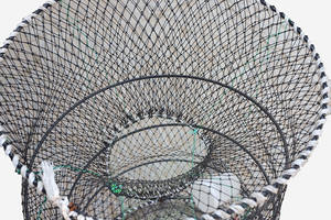 Jaula de pesca de alta calidad para caracoles y moluscos en áreas costeras 60*100CM con Red anudada - Product Image 4