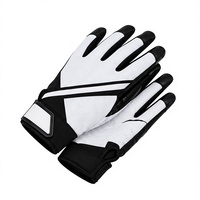 Venta Directa de Fábrica, Guantes de Fútbol Americano Personalizados para Jóvenes y Adultos, Logotipo Personalizado, Palma de Silicona, Diseño Duradero - Guantes de Receptor