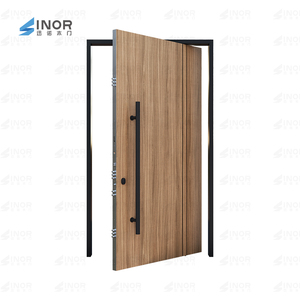 Ventas calientes Puerta de pivote exterior Puerta principal sólida Diseños modernos Puerta delantera de pivote - Product Image 6