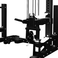 Equipo de Gimnasio Comercial Ingia YG15077, Jaula de Potencia para Sentadillas con Máquina Smith Multifunción