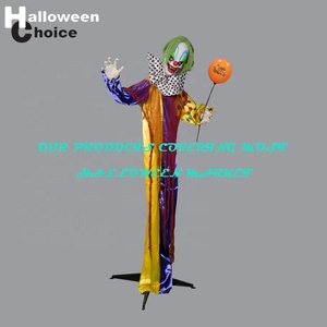 Halloween sự lựa chọn 5.5ft Kích thước cuộc sống Halloween animatronics đứng chú hề ma ám nhà sân Halloween Đạo cụ - Product Image 3