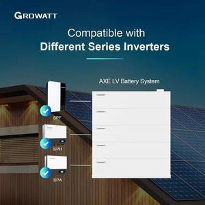 แบตเตอรี่ลิเธียม Growatt AXE 5.0L แบบโมดูลาร์สำหรับเก็บพลังงานแสงอาทิตย์ภายในบ้าน ระบบแบตเตอรี่แรงดันต่ำ สำหรับระบบไฮบริดโซลาร์ - Product Image 3