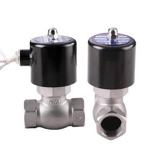 Venta Directa de Fábrica, Válvulas Solenoides de Acero Inoxidable Accionadas por Piloto 2L-20B, Válvulas Eléctricas para Gas/Líquido - Product Image 2