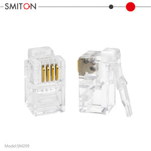 Connecteurs modulaires RJ9 4P4C <span class=keywords><strong>Cat</strong></span> 3 à 4 broches - Product Image 3