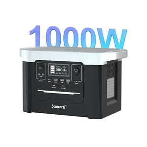 Household solar energy 600w 1500w 1kw 1000w lithium battery portable power station for home outdoor backup