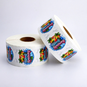 Etiquetas Autoadhesivas de Vinilo Impermeables para Impresión FX, Pegatinas con Logotipo para Vasos de Plástico, Botellas de Bebidas Frías, Embalaje - Product Image 5