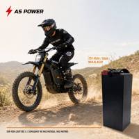 Batterie liquide Ansen AS-LBX-7250 72V 45Ah 50Ah compatible Talaria Sur-Ron, 800 cycles, vente directe usine, mise à niveau en gros pour installation directe