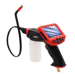 Telecamera HD Portatile Premium con Pistola Pneumatica per Pulizia Visiva dell'Evaporatore dell'AC Auto, Telecamera 1MEGA con Soffiatore per Centri di Assistenza AC - Product Image 1