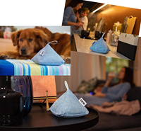 Sacs purificateurs d'air écologiques en charbon de bambou activé, désodorisant naturel pour la maison, absorbeur d'odeurs, éliminateur d'humidité pour animaux de compagnie