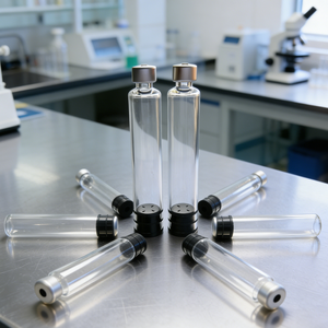 Botol Obat Kaca Berkualitas Tinggi 1.5ml 1.8ml 3ml untuk Injeksi Insulin, Biopharmaceutical, Terapi Gen, dan Penelitian - Product Image 1