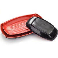 Ensembles de vaisselle de haute qualité assiettes en mélamine assiettes ovales en mélamine pour Restaurant