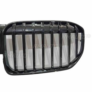 Grille de pare-chocs avant noir brillant pour BMW Série 7 G11 G12 730i 740i 750i 740e 730d 2019-2022, grilles de remplacement en ABS, style automobile - Product Image 6