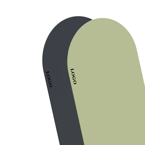 Logo personalizzato in fabbrica nuovo Design ovale <span class=keywords><strong>tappetino</strong></span> <span class=keywords><strong>Yoga</strong></span> per la casa e il Fitness in gomma naturale linea ovale forma di pillola tappetini da gioco - Product Image 3