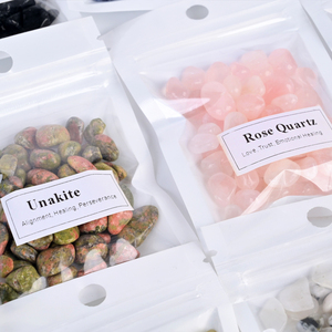 Wholesale Natural <b>Crystal</b> Chips Rose Quartz in Bags <b>Crystal</b> Craft - Product Image 2