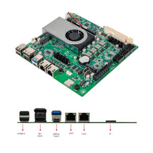 BKHD OEM N97 NAS MINI ITX Motherboard Quad Cores <b>2</b>*I226 Ethernet Ports <b>2</b>*<b>M</b>.<b>2</b> 6*SATA DDR5 NAS Server Motherboard 17x17cm - Product Image 5