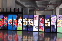 Écran publicitaire LED couleur pleine M-shine P1.85 P2.5, pour l'extérieur et l'intérieur, luminosité 1000 cd, pour les magasins de détail, les centres commerciaux