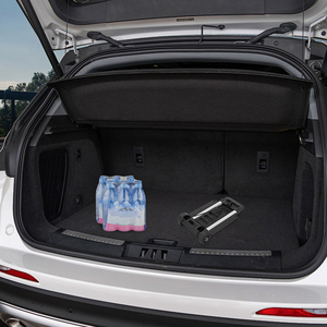 Cesta de Almacenamiento Plegable de PET+PE para Cocina y Baño, Carro de Equipaje Portátil de Una Sola Capa con Ruedas, Multifuncional - Product Image 2