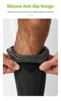 Manchon de compression respirant personnalisé avec logo, manchon de compression premium pour mollets, pour femmes et hommes