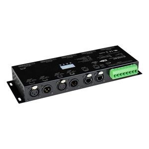 Decodificador <span class=keywords><strong>DMX</strong></span> RDM Ultra-Pro de 25 Canales - Salida de Alta Corriente de 100A, Actualización OTA y Protección Contra Rayos para Grandes Proyectos LED SR-2108B-M25 - Product Image 3
