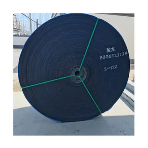 Factory Prices Heavy Duty Movable Scrap Rubber EP High Temperature Resistant Abrasion Conveyor Belt for Warehouse