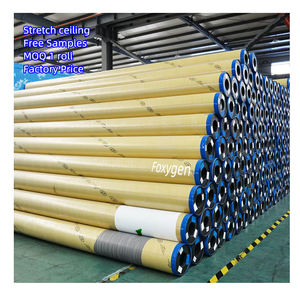 Film décoratif Plafond UV imprimable Chine Fabrication 1.<span class=keywords><strong>5M</strong></span> <span class=keywords><strong>5M</strong></span> <span class=keywords><strong>Largeur</strong></span> Feuille de PVC Plafond extensible en PVC blanc translucide - Product Image 1