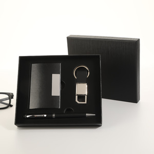 Conjunto <span class=keywords><strong>de</strong></span> regalo <span class=keywords><strong>de</strong></span> negocios corporativos personalizado-tarjetero con logotipo <span class=keywords><strong>de</strong></span> coche llavero práctico regalo <span class=keywords><strong>de</strong></span> graduación - Product Image 1