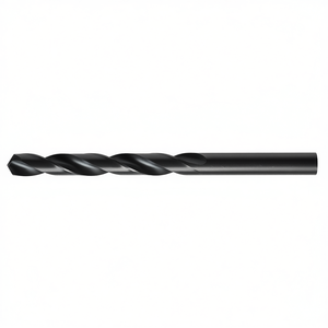Foret hélicoïdal HSS 0,8 mm, longueur 30 mm, série courte, revêtement noir pour métal, bois, plastique - Product Image 2
