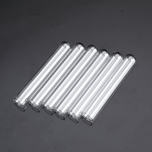 Tubos de Ensayo de Vidrio Transparente con Fondo Redondo, Tubo de Reactivo de Borosilicato de Alta Calidad para Uso en Laboratorio, Tubo de Ensayo Estándar, Múltiples Modelos - Product Image 2