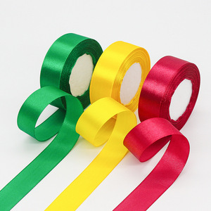 FangZhi Satin Ribbon 2.5cm Wide 10m Long Solid Color Wedding Gift Wrapping Ribbon - Product Image 3