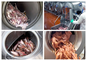 Máquina de marinado al vacío de 800L, marinador de carne al vacío, máquina para marinar pollo, pato y carne curada - Product Image 5