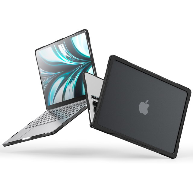 Anti-Shock Hard PC Protective Transparent Laptop Cover for MacBook Air 13.6 Inch 2022 M2 A2681