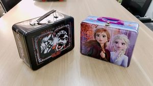 Trẻ em ăn trưa hộp thiếc với khóa Bento ăn trưa hộp thực phẩm hình chữ nhật tins tùy chỉnh thiết kế hình chữ nhật kim loại Cookie <span class=keywords><strong>tin</strong></span> trò chơi cho trẻ em - Product Image 6