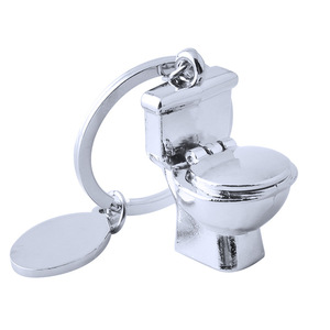 Llavero con estampado <span class=keywords><strong>de</strong></span> logotipo personalizado, minillavero <span class=keywords><strong>de</strong></span> aleación, inodoro, tazón, llavero, regalo <span class=keywords><strong>de</strong></span> recuerdo, llavero para coche y motocicleta - Product Image 2