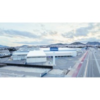Support de montage direct trapézoïdal en nylon blanc