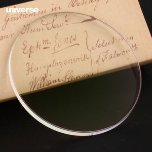 고지수 1.61 블루라이트 차단 화이트 베이스 광학 렌즈 저반사 코팅 광학 렌즈 - Product Image 2