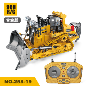 Actualización 2,4 Ghz 1/20 escala construcción modelo aleación cubo 9CH Control remoto <span class=keywords><strong>Tractor</strong></span> niños jugar Bulldozer RC camión - Product Image 3