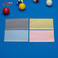 Serviette de billard R-CGB ASN, sans peluches, résistante, détachante, réutilisable, peu encombrante, 4 couleurs pour le snooker, vente en gros OEM ODM