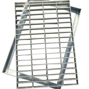 Grille en acier galvanisé soudée pour éolienne, grille de plateforme pour l'industrie sidérurgique et les usines - Product Image 1
