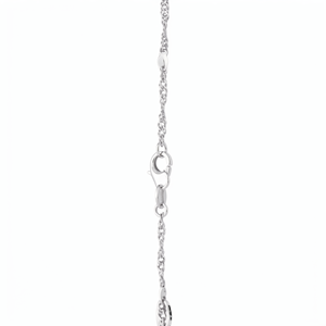 Classic Smooth Braided White Pt950 Fine Rope <b>Chain</b> Necklace For Women Daily Wear Luxury Platinum Jewelry - Product Image 6