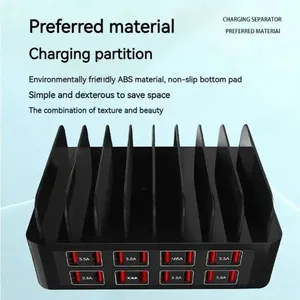 Charging Station Multiple Devices 150W 16 Ports Usb Charger Station Charging Dock For Cellphone