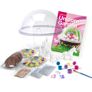 Piano pomme de terre jouets éducatifs interactifs enfant artisanat licorne jardin terrarium kit faire votre propre licorne terrarium kit pour les enfants - Product Image 3