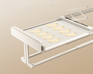 Tendedero eléctrico inteligente invisible para balcón con control remoto, elevación, desinfección y esterilización - Product Image 2