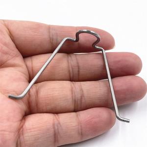 Kim loại HDMI Cáp kẹp tùy chỉnh đặc biệt hình phần cứng Khung Dây thép uốn cong hình thành khung cáp an toàn mùa xuân <span class=keywords><strong>Clip</strong></span> - Product Image 5