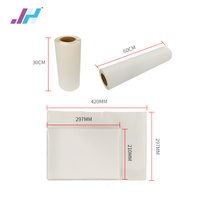 Bonne qualité Simple Face Double Face Cold Peel 33cm 60cm 600mm 100m Transfert de chaleur PET DTF Rouleau de film d'impression pour imprimante DTF