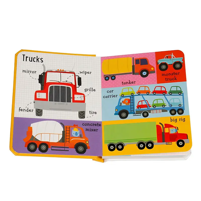 Early Childhood Education 0-3-year-old Enlightenment bedtime story card printing thinking puzzle cognitive book