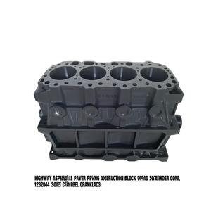 Bloc-cylindres court 1232044 pour engin de construction de chaussées en asphalte, carter de moteur diesel pour finition de routes - Product Image 1