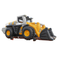 Château gonflable et structure de saut gonflable sur mesure en forme de tracteur pour enfants, idéal pour la location commerciale lors de fêtes